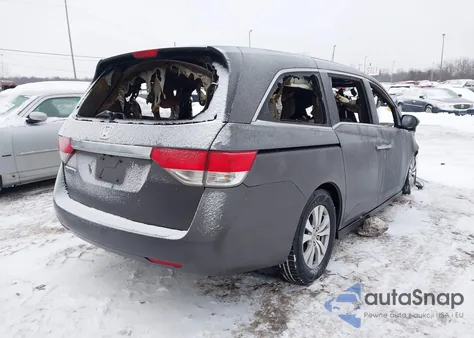 2016 Honda Odyssey Ex-L z USA, uszkodzony, nr VIN 5FNRL5H64GB067457